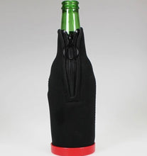 Load image into Gallery viewer, Moana Road - Hands off my Beer - Zip up Stubbie Holder with Opener