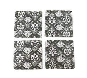 Coasters S/4 - Black & White
