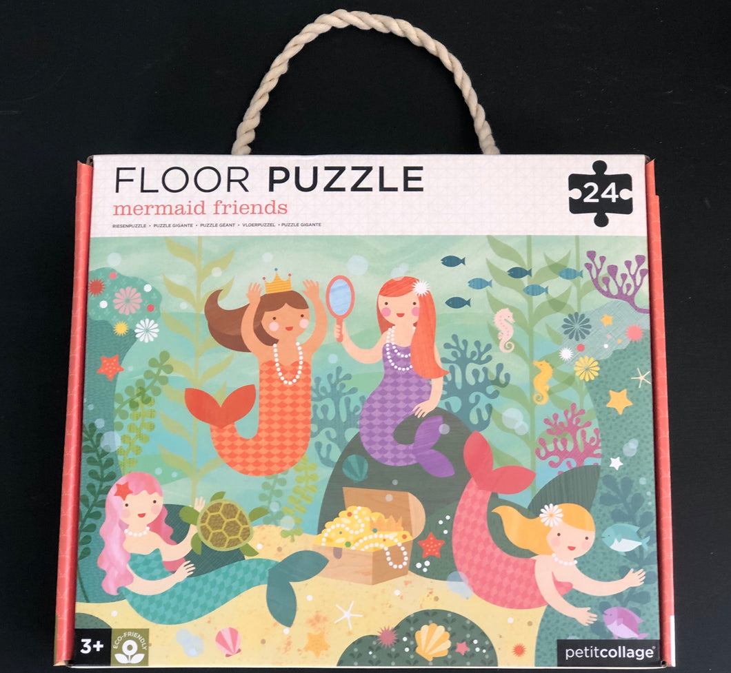 24 Piece Floor Puzzle - Mermaid Friends