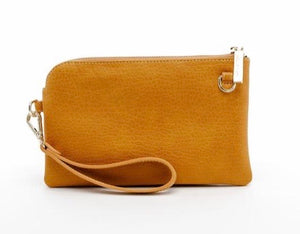 Leather Clutch -Home-Lee