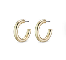 Load image into Gallery viewer, Pilgrim-Maddie Pi Hoops Gold Plated