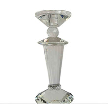 Load image into Gallery viewer, Crystal Candleholder Cut - Tapered top to bottom - Small
