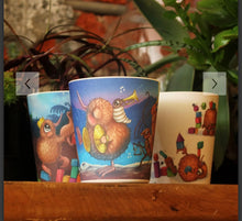 Load image into Gallery viewer, Kuwi Bamboo Fibre Tumbler/Cup Set