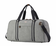Load image into Gallery viewer, Men’s Explorer Hold All - Ash Grey with Black Trim
