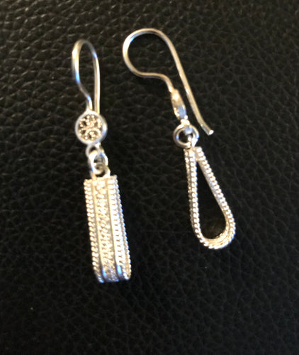 Gaviota - Palo Peque Silver Earrings