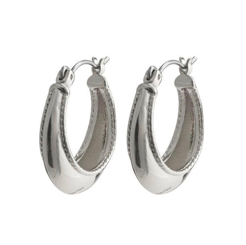 Sabri Hoops - Silver plated - Pilgrim