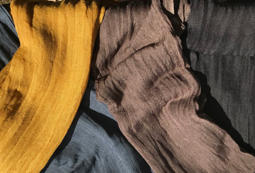 Linen and Viscose Scarves