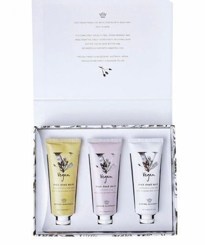 Vegan Hand Balm - Gift boxed Trio