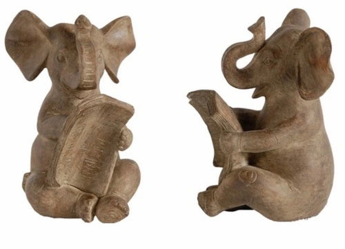 Elephant Bookends