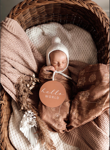 Snuggle Hunny Organic Muslin Wrap - Dandelion