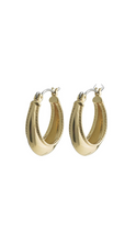Load image into Gallery viewer, Sabri Hoops - Real Gold plated - Pilgrim