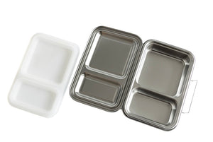 Nestling Stainless Steel Duo Lunchbox