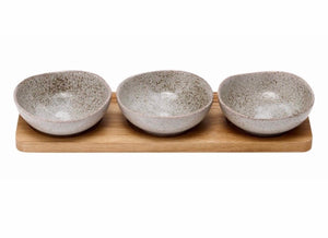 Artisan Shallow 4 Piece Bowl Set by Ladelle