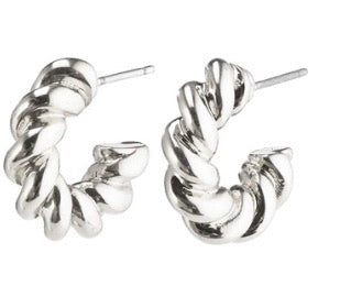 Pilgrim Gabrina Earrings - Silver Plated