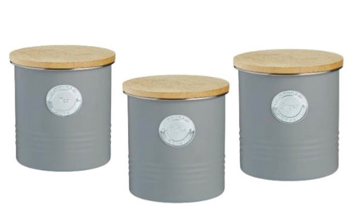 Typhoon Living Tea Storage - Grey