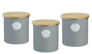 Typhoon Living Tea Storage - Grey