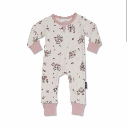 Aster & Oak - Zip Romper - Floral Print